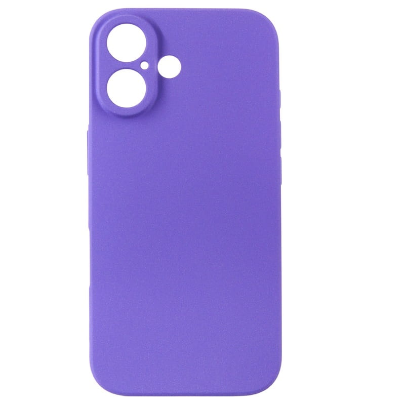 Чeхол-накладка Dengos Carbon для Apple iPhone 16 Plus Purple (DG-TPU-CRBN-211)