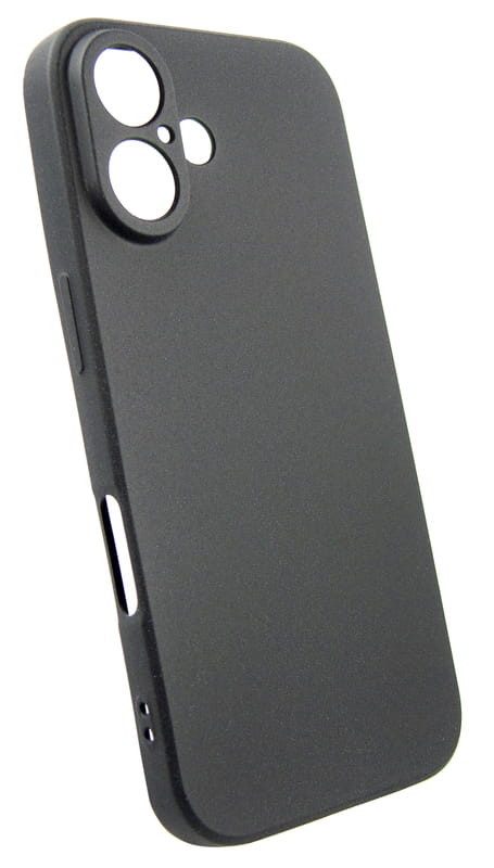 Чeхол-накладка Dengos Carbon для Apple iPhone 16 Black (DG-TPU-CRBN-208)
