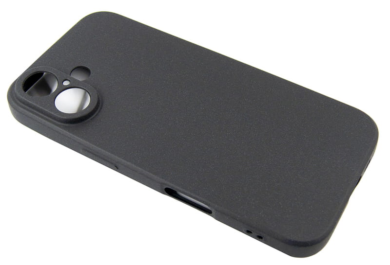 Чeхол-накладка Dengos Carbon для Apple iPhone 16 Black (DG-TPU-CRBN-208)