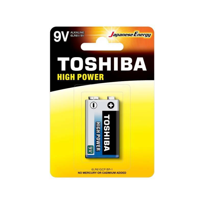 Батарейка Toshiba 6LR61GCP 1 шт
