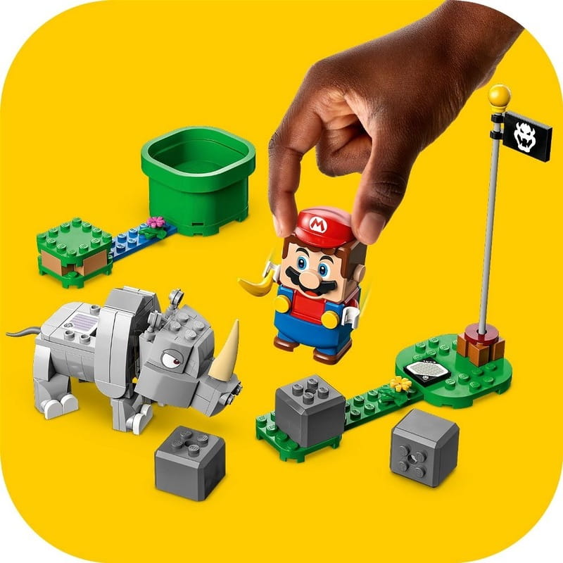 Конструктор LEGO Super Mario Носорог Рамби. Дополнительный набор (71420)