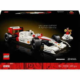 Конструктор LEGO Icons McLaren MP4/4 і Айртон Сенна (10330)