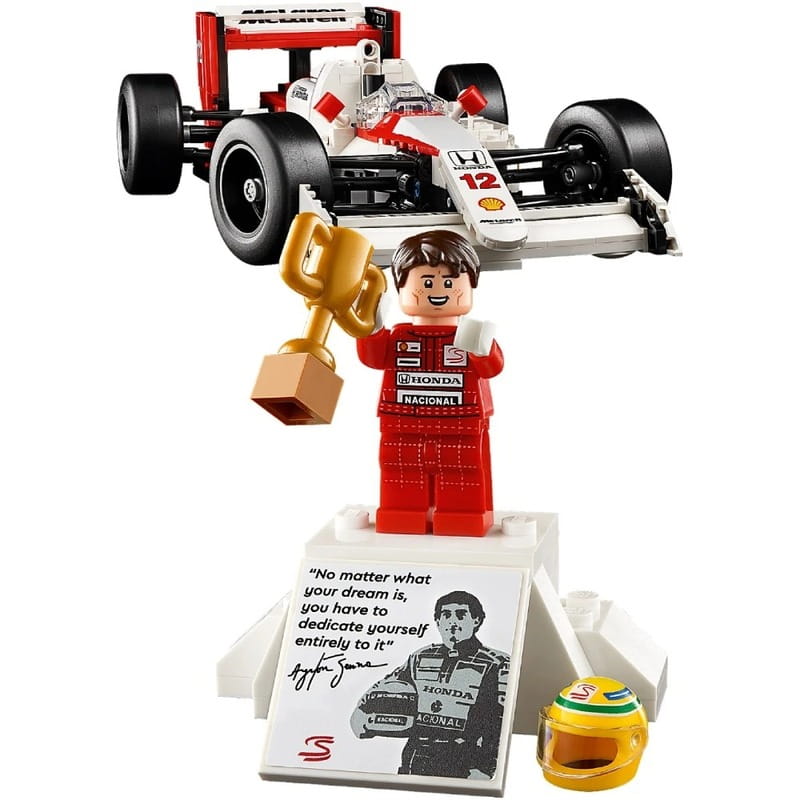 Конструктор LEGO Icons McLaren MP4/4 и Айртон Сенна (10330)