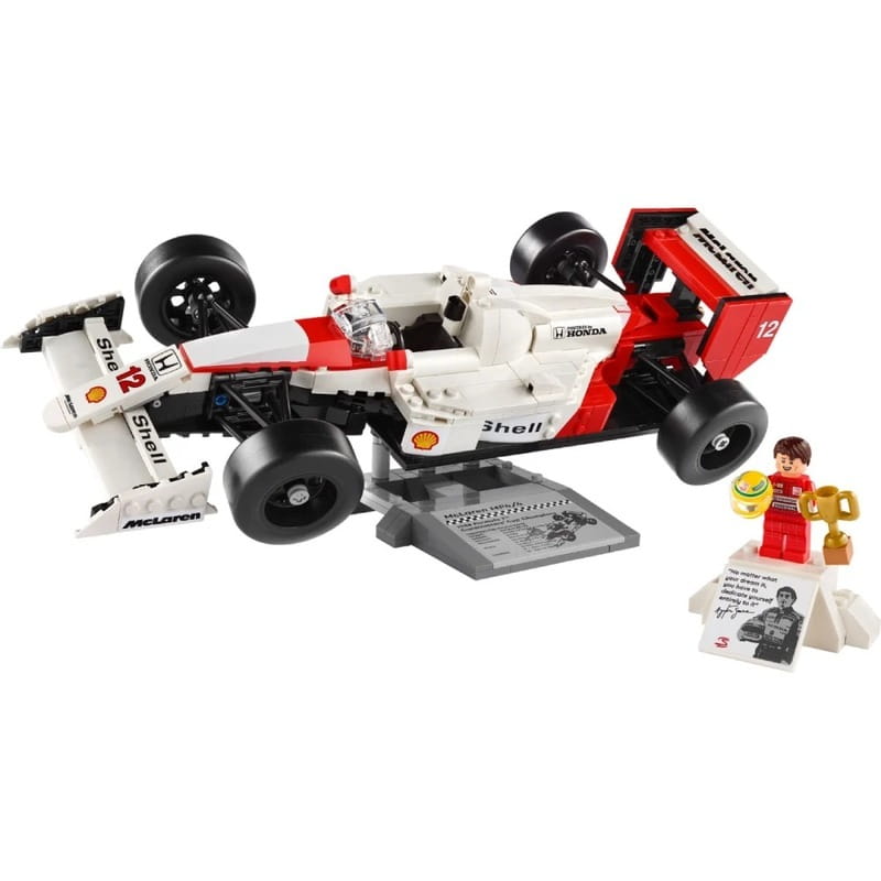 Конструктор LEGO Icons McLaren MP4/4 и Айртон Сенна (10330)