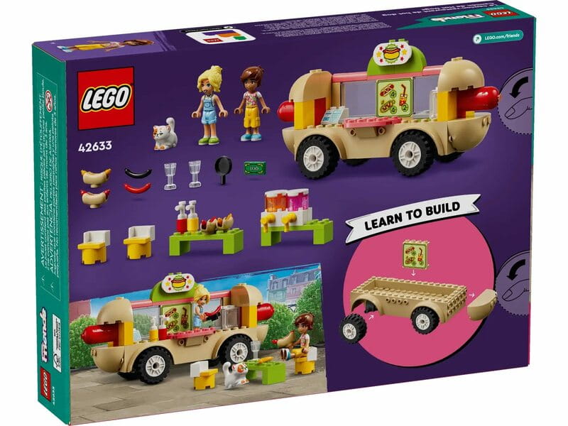 Конструктор LEGO Friends Вантажівка із хот-доґами (42633)