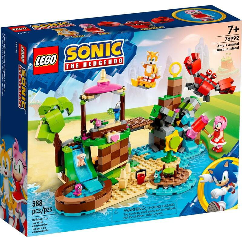 Конструктор LEGO Sonic the Hedgehog Остров Эми для спасения животных (76992)