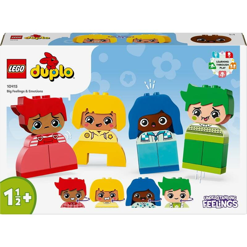 Конструктор LEGO Duplo Мои первые сильные чувства и эмоции (10415)