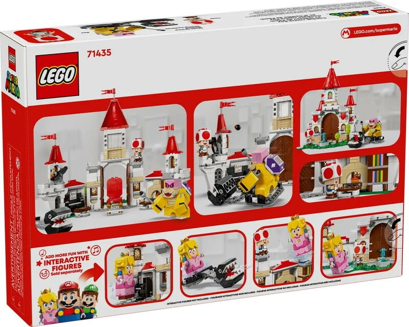 Конструктор LEGO Super Mario Битва з Роєм біля замку Піч (71435)