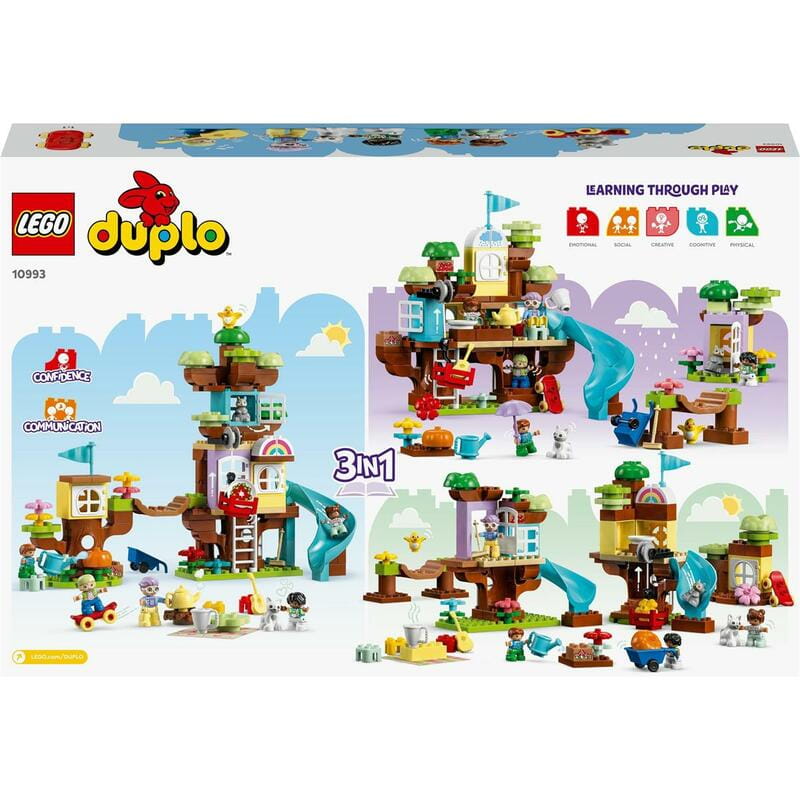 Конструктор LEGO Duplo Будиночок на дереві 3в1 (10993)