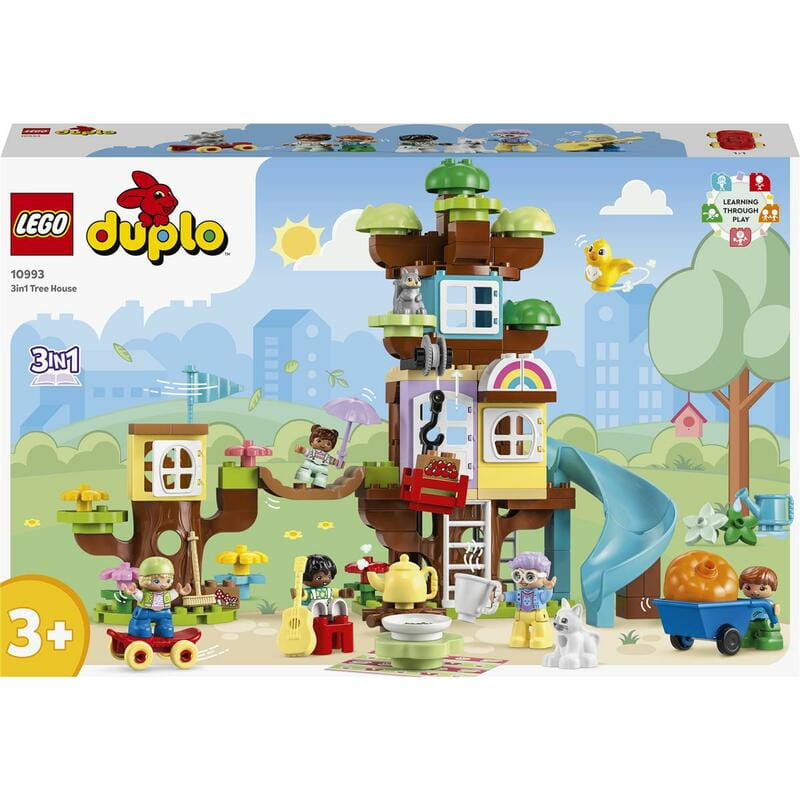 Конструктор LEGO Duplo Домик на дереве 3в1 (10993)