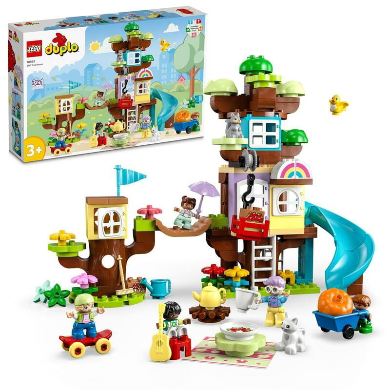 Конструктор LEGO Duplo Домик на дереве 3в1 (10993)