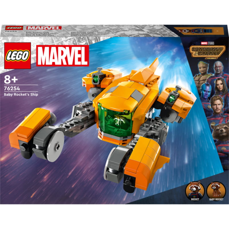 Конструктор LEGO Marvel Звездолет малыша Ракеты (76254)