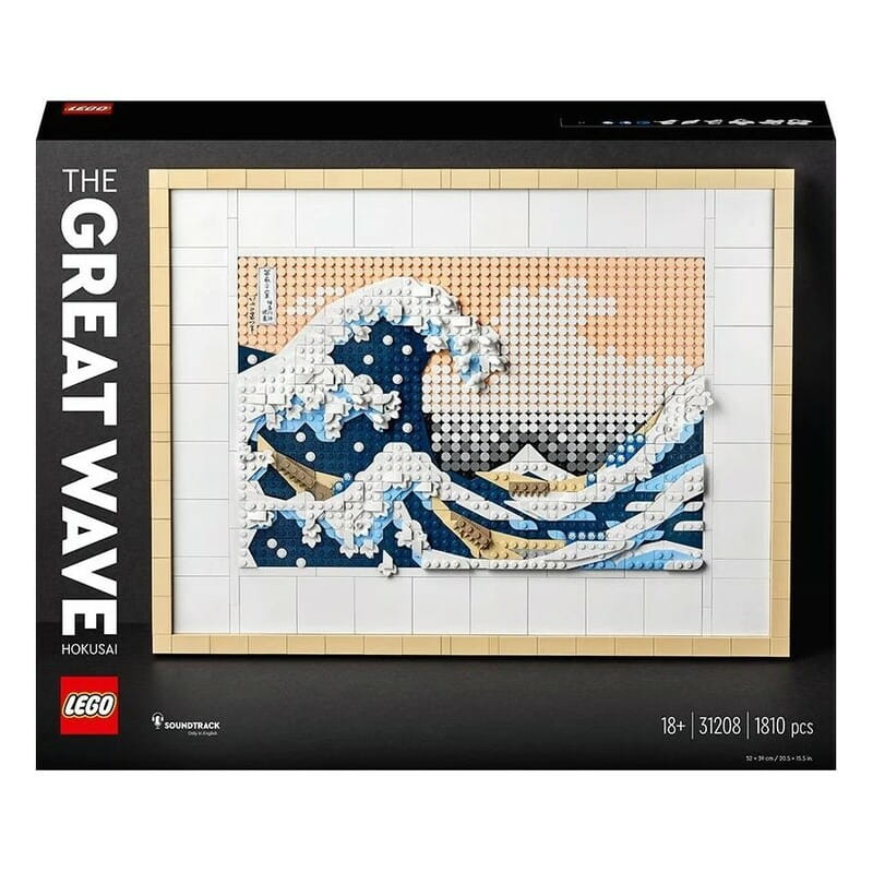 Конструктор LEGO Art Хокусай, Велика хвиля (31208)