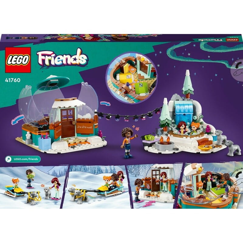 Конструктор LEGO Friends Святкові пригоди в іглу (41760)