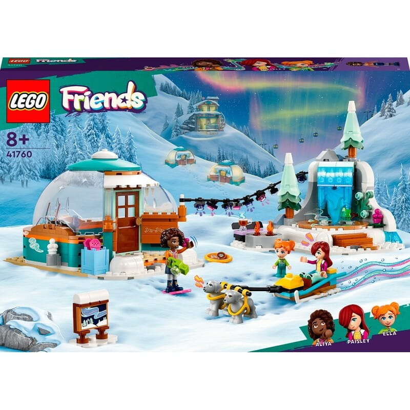 Конструктор LEGO Friends Праздничные приключения в иглу (41760)