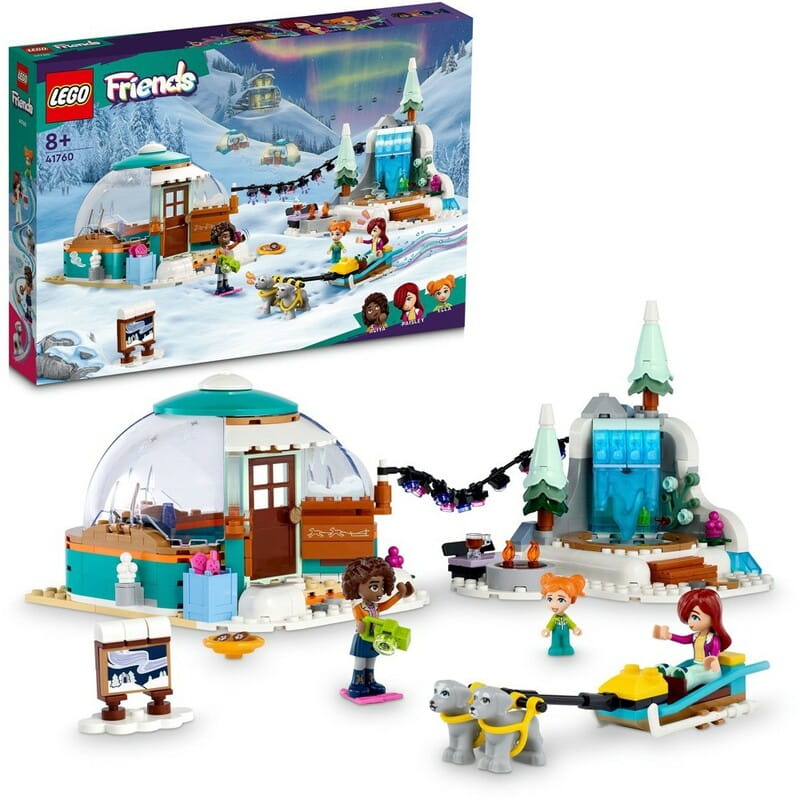 Конструктор LEGO Friends Праздничные приключения в иглу (41760)