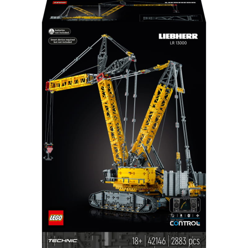 Конструктор LEGO Technic Гусеничний підйомний кран Liebherr LR 13000 (42146)