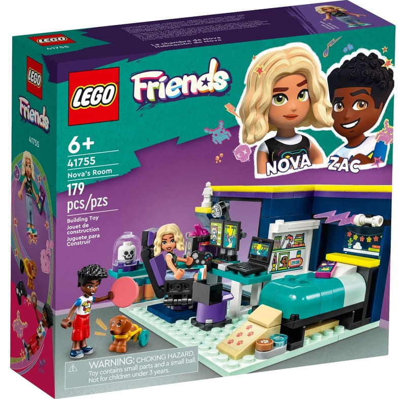 Конструктор LEGO Friends Кімната Нови (41755)