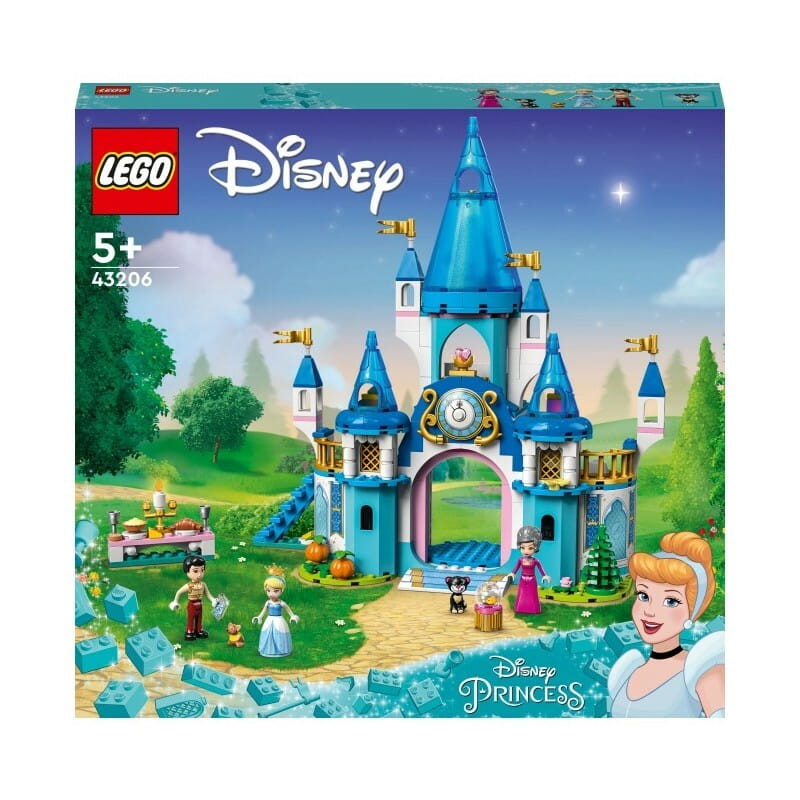 Конструктор LEGO Disney Princess Замок Золушки и Прекрасного принца (43206)