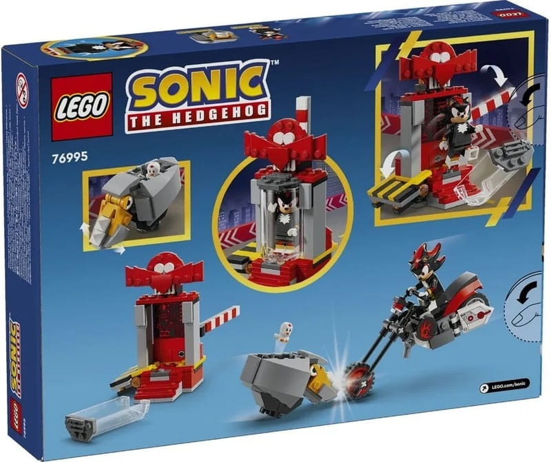 Конструктор LEGO Sonic the Hedgehog Їжак Шедоу. Втеча (76995)