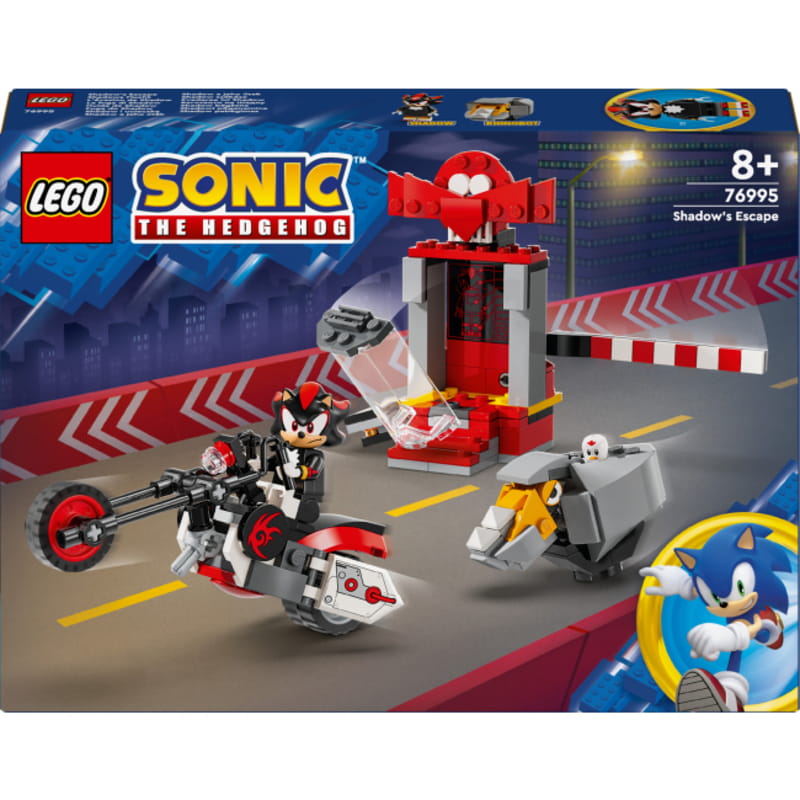 Конструктор LEGO Sonic the Hedgehog Еж Шедоу. Побег (76995)