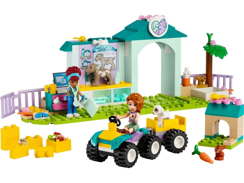 Конструктор LEGO Friends Ветеринарна клініка для сільськогосподарських тварин (42632)