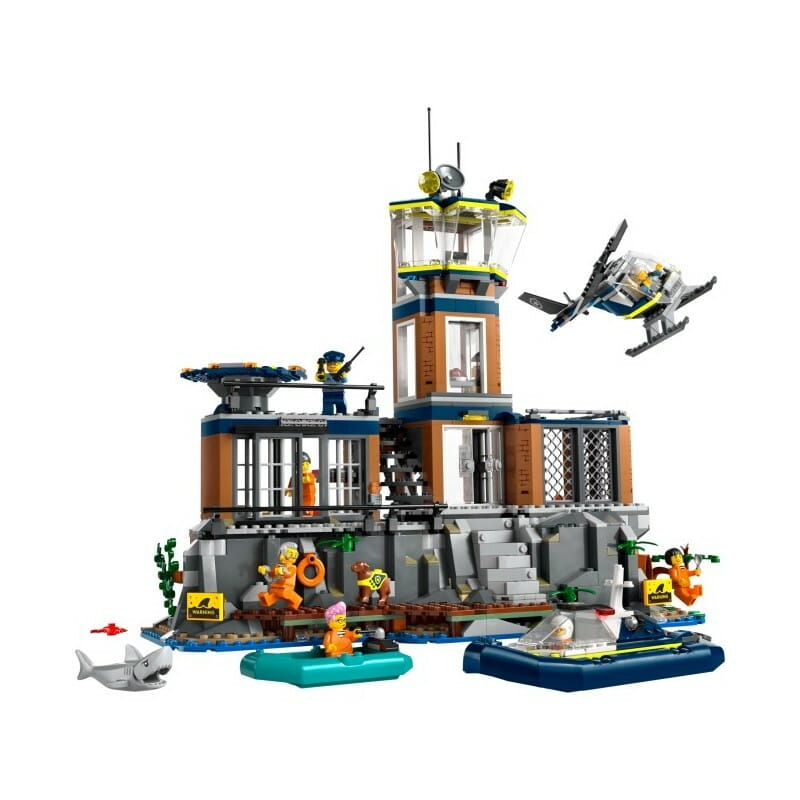 Конструктор LEGO City Поліцейський острів-в`язниця (60419)