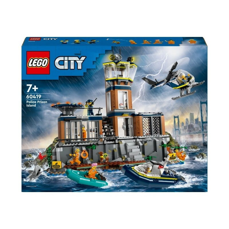 Конструктор LEGO City Полицейский остров-тюрьма (60419)