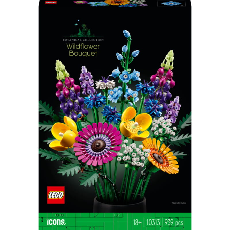 Конструктор LEGO Icons Букет полевых цветов (10313)