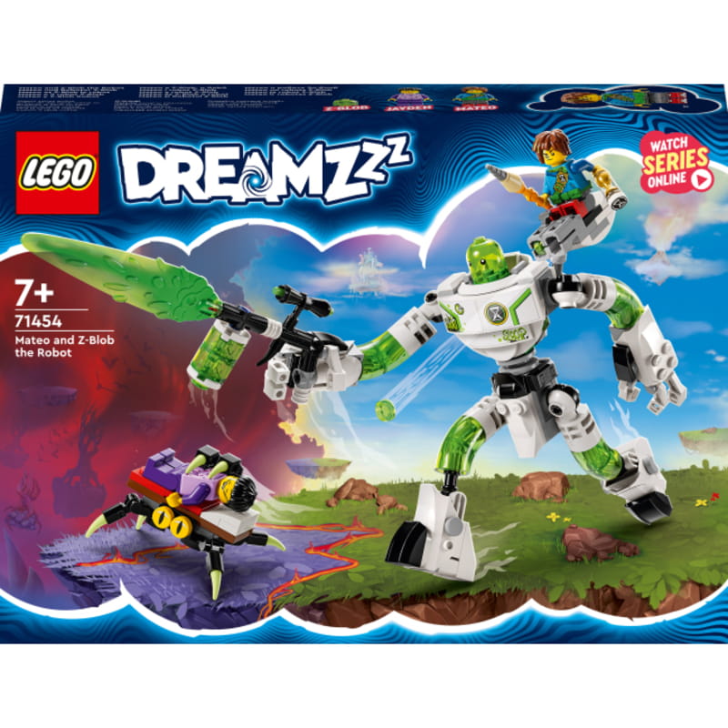 Конструктор LEGO DREAMZzz Матео и робот Z-Blob (71454)