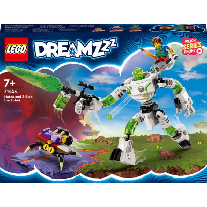 Конструктор LEGO DREAMZzz Матео та робот Z-Blob (71454)