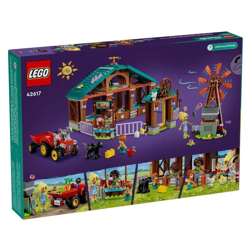 Конструктор LEGO Friends Приют для сельскохозяйственных животных (42617)