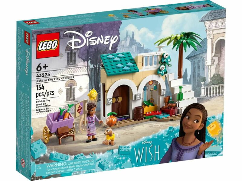 Конструктор LEGO Disney Аша в місті Розас (43223)