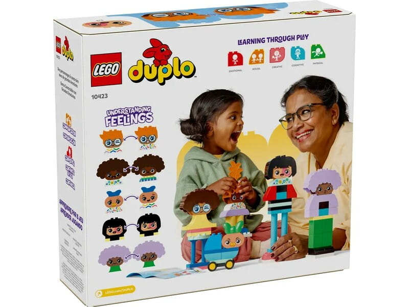 Конструктор LEGO Duplo Town Конструктор людей із сильними емоціями (10423)