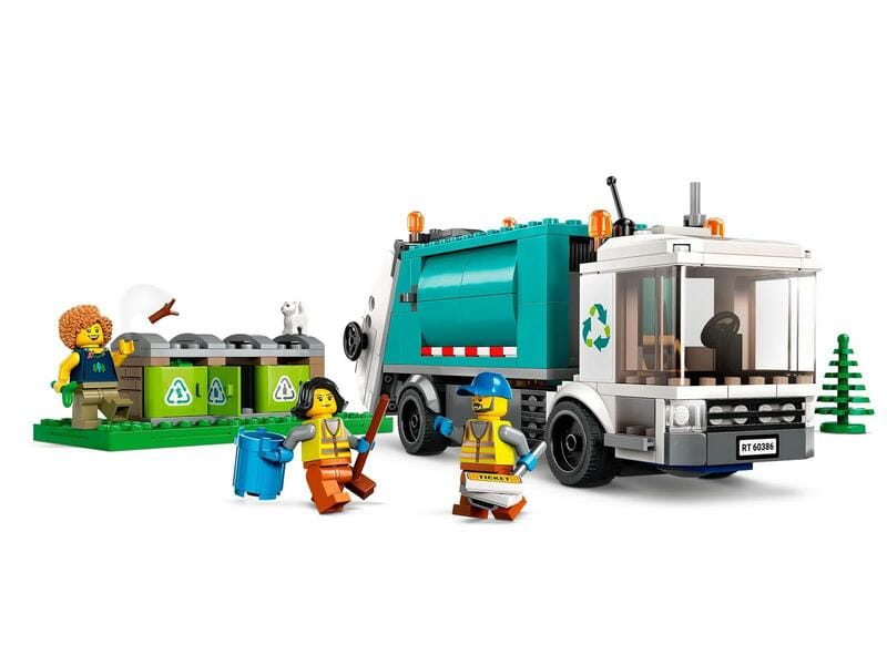 Конструктор LEGO City Мусороперерабатывающий грузовик (60386)