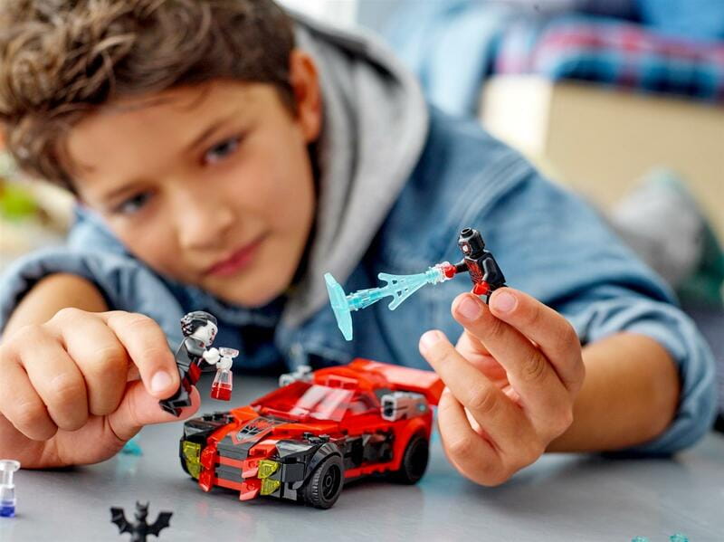 Конструктор LEGO Super Heroes Майлз Моралес против Морбиуса (76244)