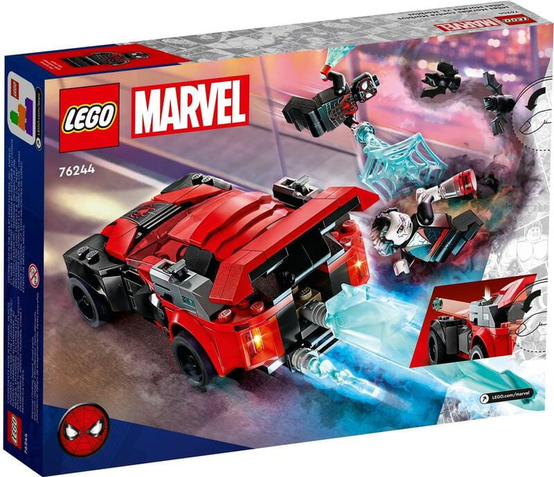 Конструктор LEGO Super Heroes Майлз Моралес против Морбиуса (76244)