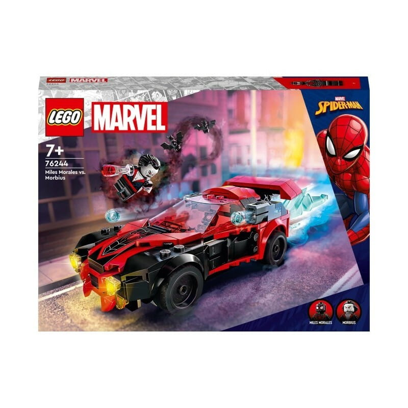Конструктор LEGO Super Heroes Майлз Моралес против Морбиуса (76244)