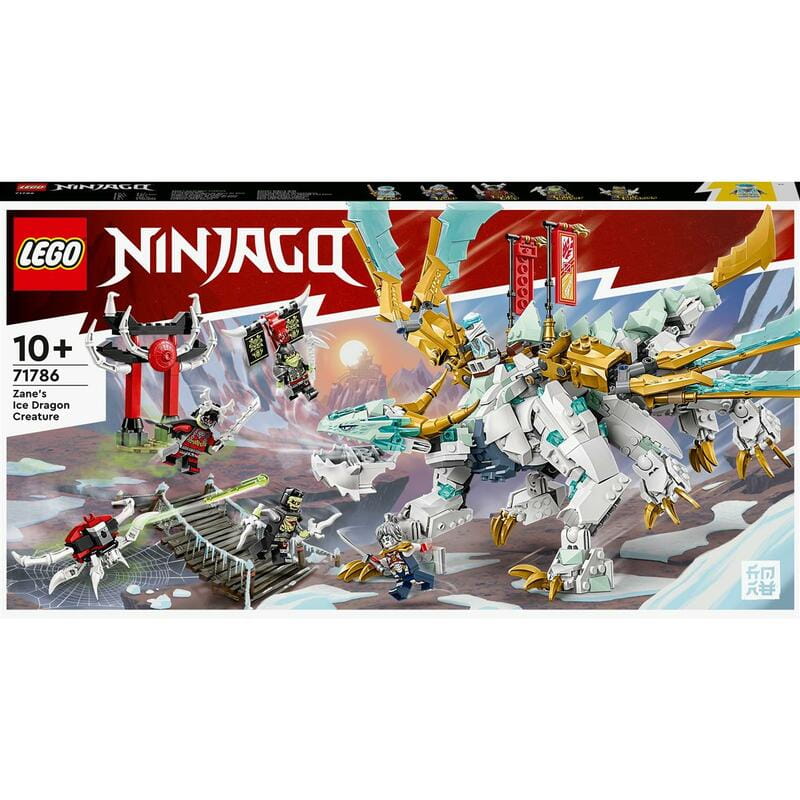 Конструктор LEGO Ninjago Существо Ледяной Дракон Зейна (71786)