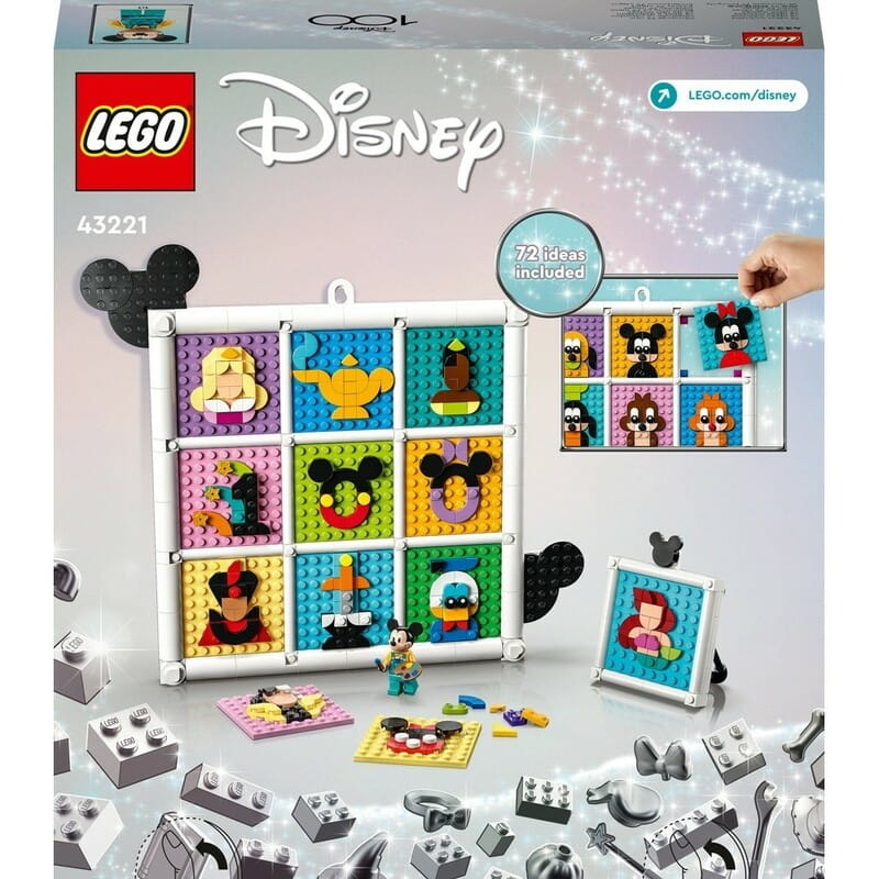 Конструктор LEGO Disney 100-та річниця мультиплікації Disney (43221)