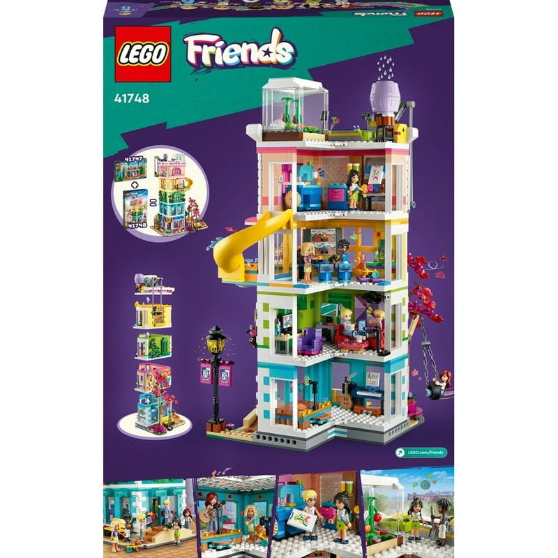 Конструктор LEGO Friends Хартлейк-Сіті. Громадський центр (41748)