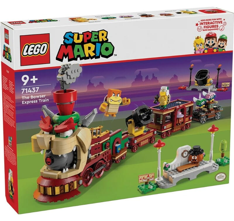 Конструктор LEGO Super Mario Швидкий потяг Боузера (71437)