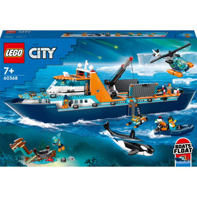 Конструктор LEGO City Арктический исследовательский корабль  (60368)