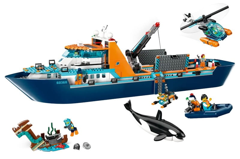 Конструктор LEGO City Арктичний дослідницький корабель (60368)
