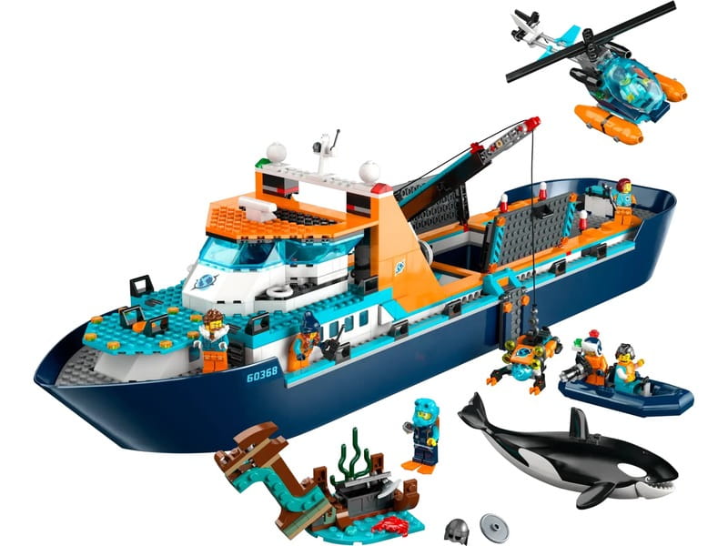 Конструктор LEGO City Арктичний дослідницький корабель (60368)