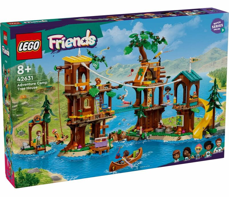 Конструктор LEGO Friends Домик на дереве в приключенческом лагере (42631)