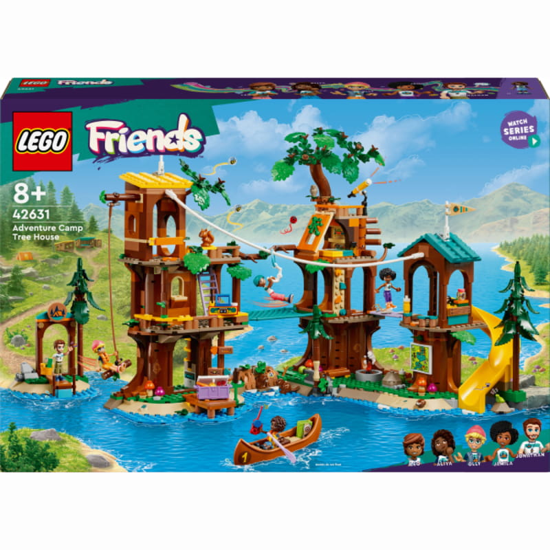 Конструктор LEGO Friends Домик на дереве в приключенческом лагере (42631)