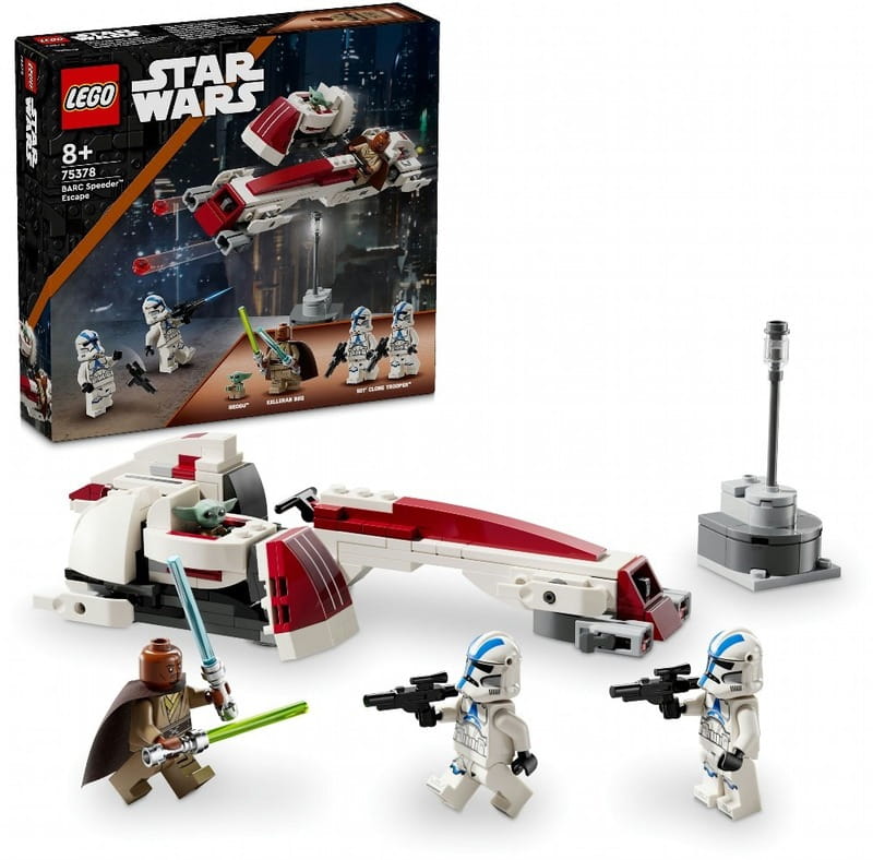 Конструктор LEGO Star Wars Втеча на BARC спідері V29 (75378)