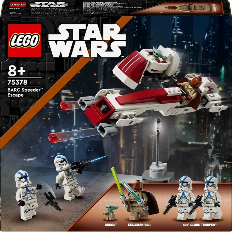 Конструктор LEGO Star Wars Побег на BARC спидере V29 (75378)