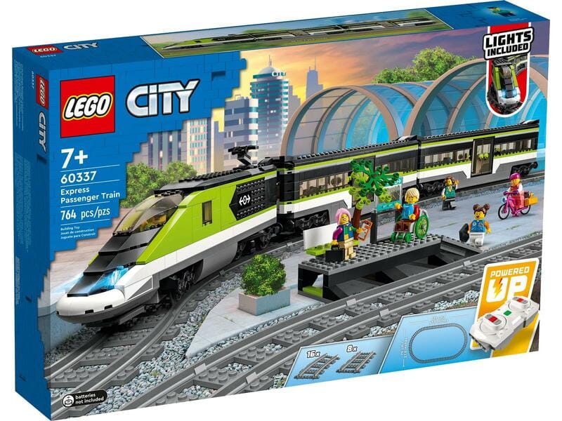 Конструктор LEGO City Trains Пассажирский поезд-экспресс (60337)